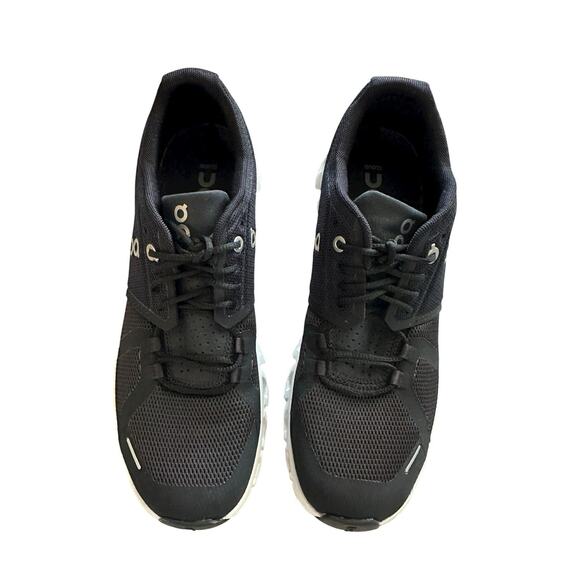 On Cloud ONCLOUD Cloud 5 Black White Running Shoes Sz 8.5 Women's EUC RARE - Picture 5 of 15